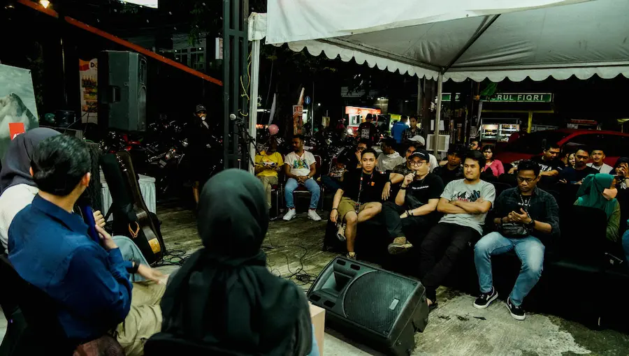 Suasana acara Arei Xperience di Jakarta