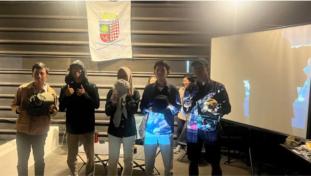 Pembagian doorprize di Indofest mendadak bukber