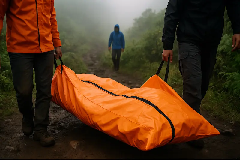 Petugas BTNGC menemukan mayat di Puncak Gunung Ciremai (gambar hanya ilustrasi)