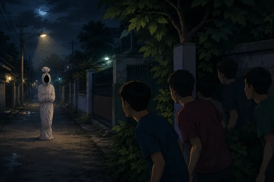 Teror pocong di Tangerang